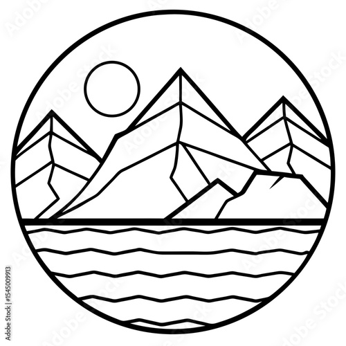 Gradient Alpine Vista