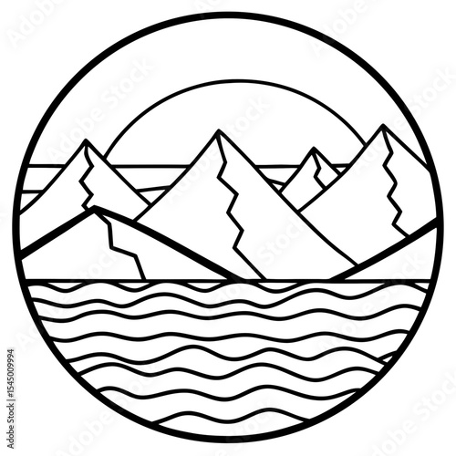 Gradient Alpine Vista