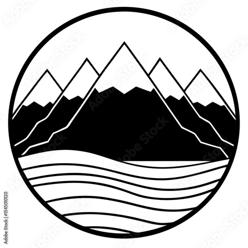 Gradient Alpine Vista