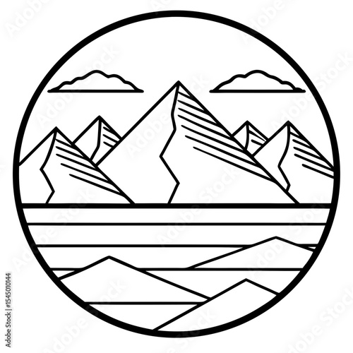 Gradient Alpine Vista