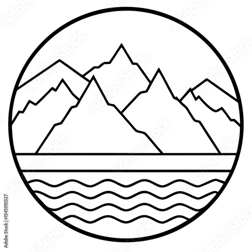 Gradient Alpine Vista