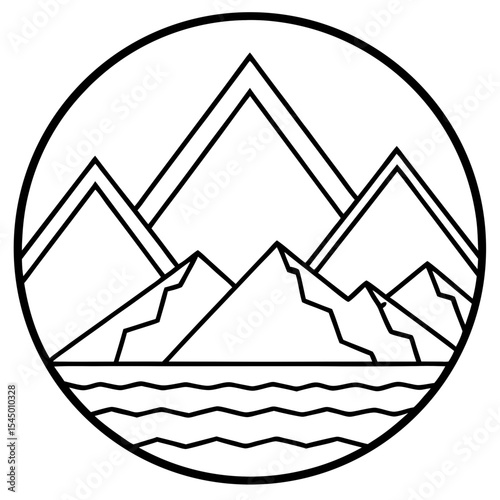 Gradient Alpine Vista