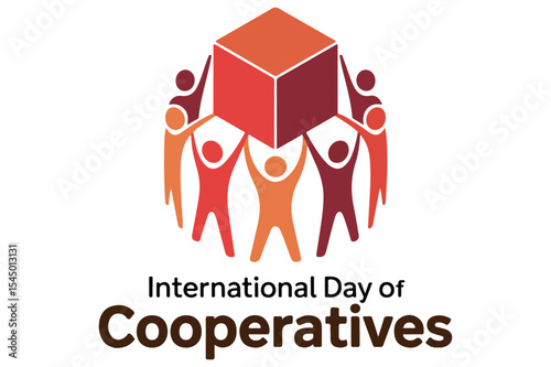 International Day of Cooperatives Vector Illustration