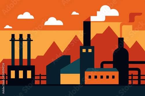 city skyline vector