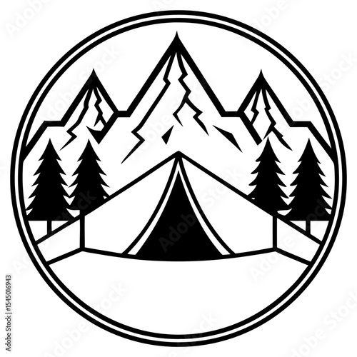 Retro Ridge Wilderness Art
