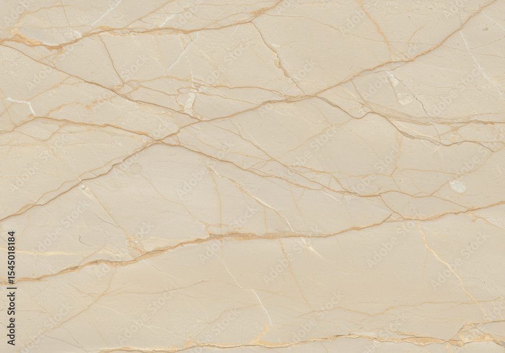 Obraz premium Beige marble stone texture with natural veining and smooth matte surface