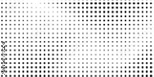 Modern halftone gradient texture. Vanishing polka dot background. Repeating dots gradation illustration