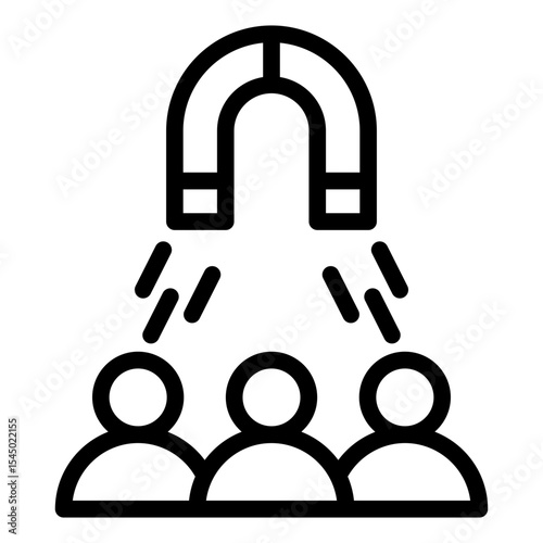 attract customer icon