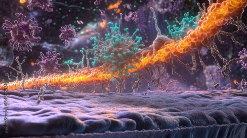 High Resolution View of Scorpion Venom Peptides Interacting with Cells