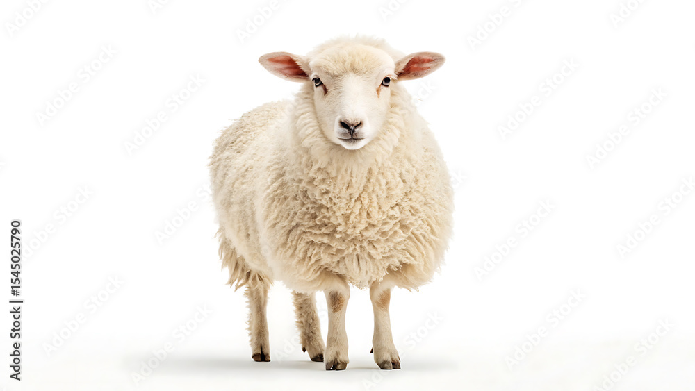Fototapeta premium white sheep