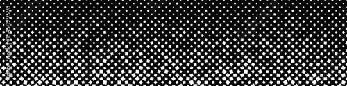 Geometrical repeating black and white diagonal square pattern background - abstract vector graphic design