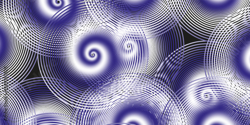 glowing radio wave with black background