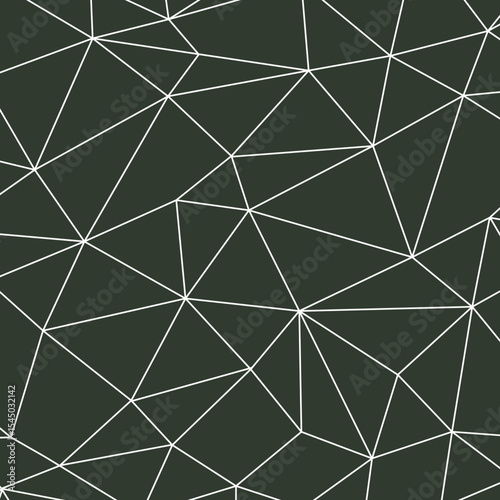 Luxury trendy decorative design exquisite abstract vector illustration green artwork