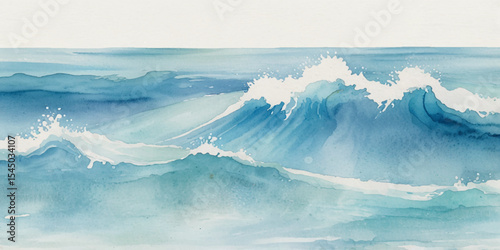 
Vector abstract soft blue and silver print sea water and ocean marble texture background.
