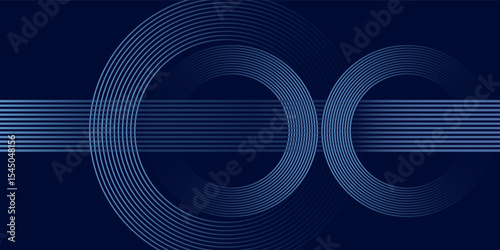 abstract dark background with glowing lines circles