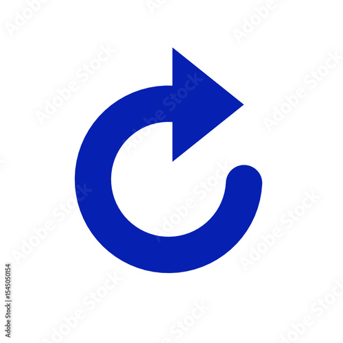 blue arrow icon