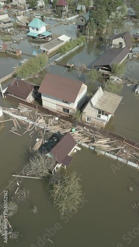 Global warming, floods on the planet.The apocalypse, catastrophes.Storms and destruction.Natural disasters,climate change,the riot of nature.The remnants of human life are floating in dirty water.End