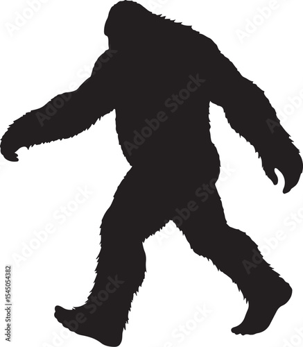 Bigfoot Vector Silhouette Bundle