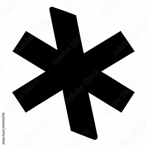 black yen sign