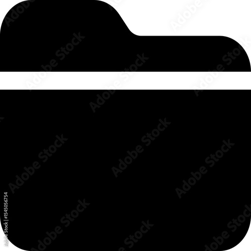 Folder Icon – File Storage & Document Organizer Symbol for Apps and Web