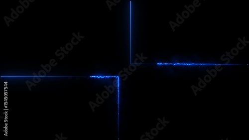 Abstract colorful background with neon lights in rainbow colour. Seamless looping animation. 4K footage