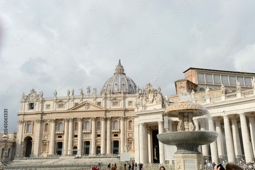 Fototapeta premium saint peter basilica rome italy