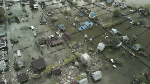 Global warming, floods on the planet.The apocalypse, catastrophes.Storms and destruction.Natural disasters,climate change,the riot of nature.The remnants of human life are floating in dirty water.End