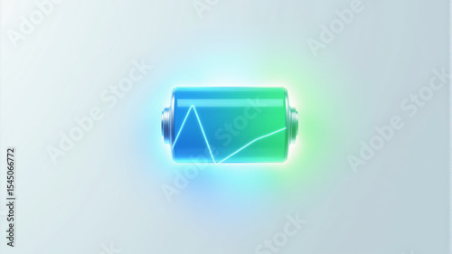 Battery Level Indicator with Graph Display