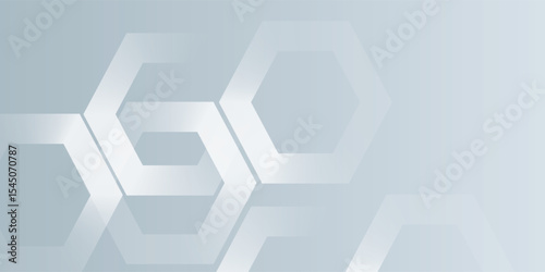 Modern hexagon lines on gray background. Geometric lines illustration nice simple art