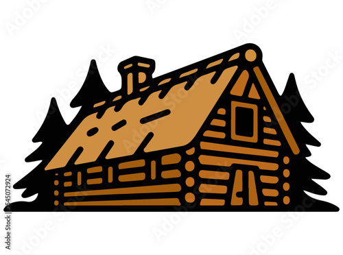 House illustration with flames burning on roof and windows showing fire damage.