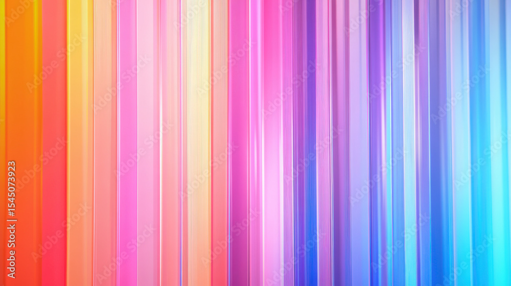 Obraz premium Colorful spectrum gradient with ultra-smooth transitions, elegant neon and pastel reflections in motion, high-resolution digital art for visual branding and design —ar 16:9 
