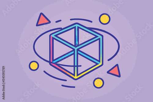 abstract geometric shapes
