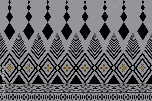 seamless geometric pattern of border cloth ,tile ,background , backdrop ,  print etc.