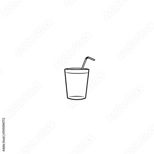 icon of a drinking straw