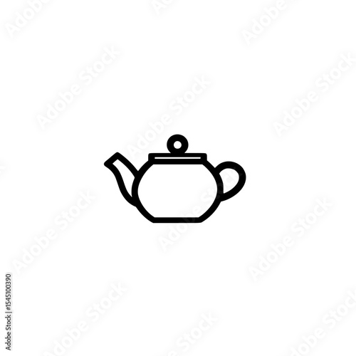 teapot isolated on white
