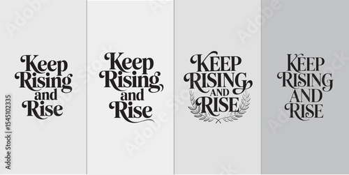 Creative Motivational Vector Quote Bundle – Typography for Merch and Wall Decor