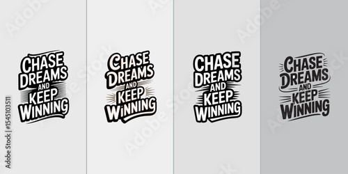 Inspirational Typography Vector Pack – Positive Quotes for T-Shirts and Home Decor