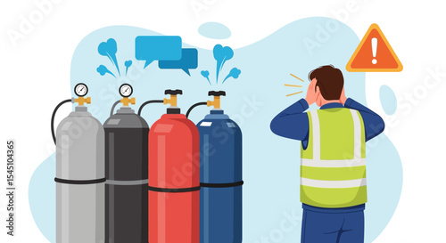 Industrial Gas Cylinder Safety Noise Pollution and Hearing Protection