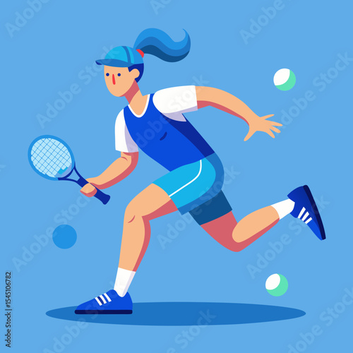 tennis player silhouette, tennis player vector,  playing tennis