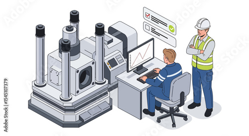 Industrial Manufacturing Process Precision Machining and Quality Control