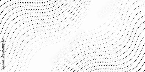Halftone gradient. Dotted gradient, smooth dots spraying and halftones dot background seamless horizontal geometric pattern vector template set.
