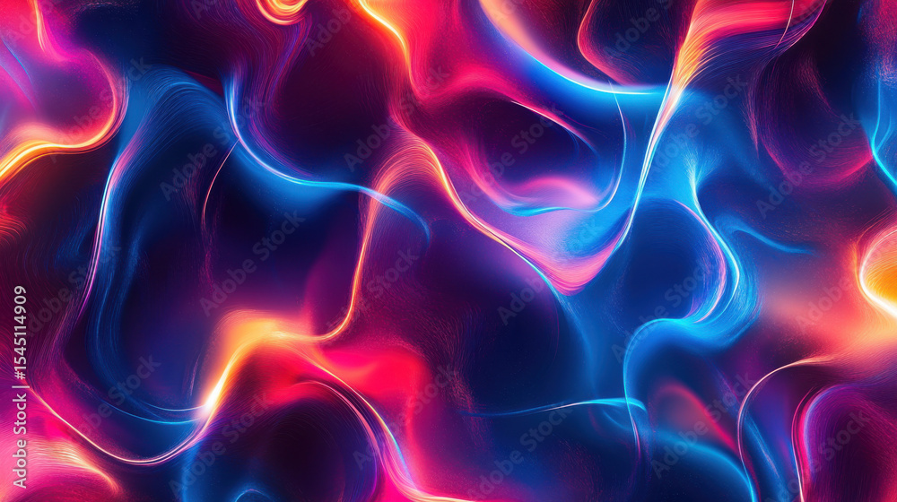 Glowing artistic fluid gradient, multicolor neon waves merging into a seamless abstract pattern, high-resolution digital background for futuristic design —ar 16:9 Glowing artistic fluid gradient, multicolor neon waves merging into a seamless abstract pattern, high-resolution digital background for futuristic design —ar 16:9