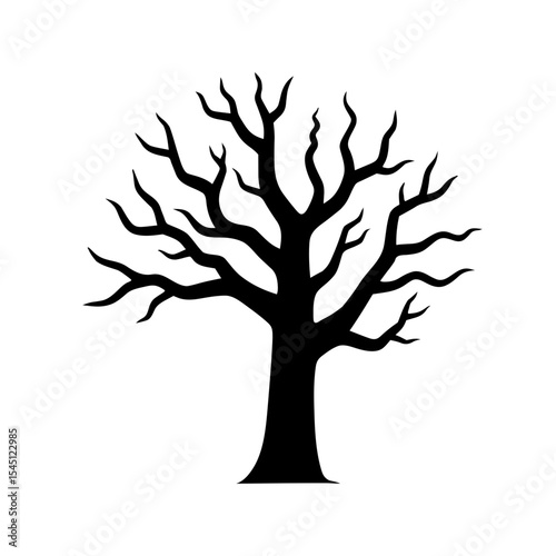 tree silhouette vector