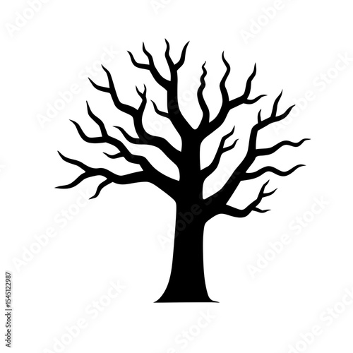tree silhouette vector