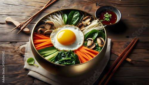 비빔밥 클로즈업