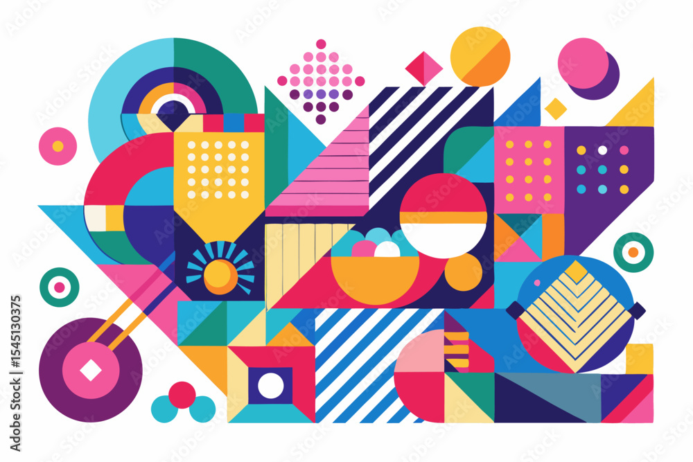 Obraz premium This vibrant vector is perfect for print, digital use, and educational projects.