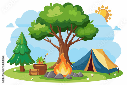 This vibrant vector is perfect for print, digital use, and educational projects.