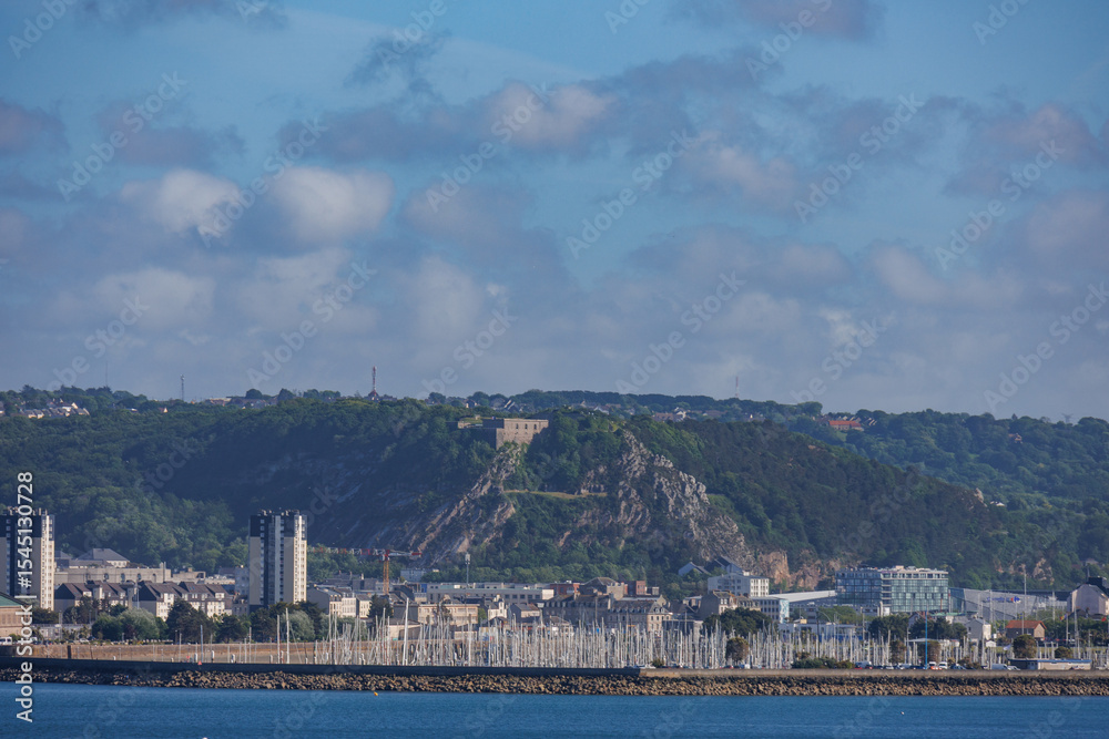 Fototapeta premium Cherbourg in der Normandie