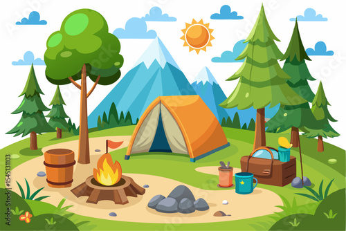 This vibrant vector is perfect for print, digital use, and educational projects.