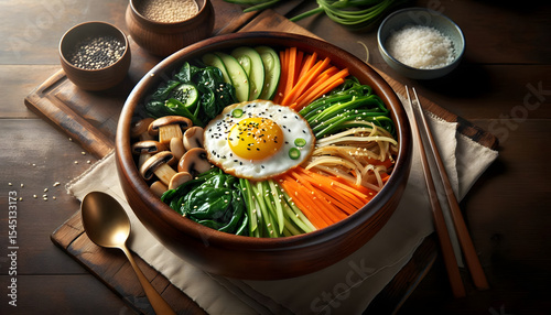 비빔밥 클로즈업
